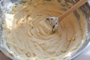 Mixing Banana Bread Batter