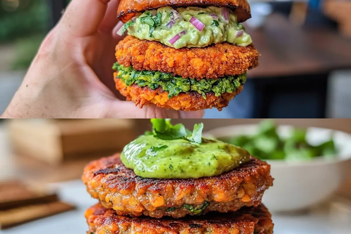 Red Lentil and Sweet Potato Patties